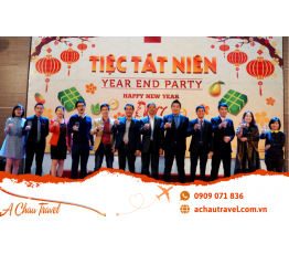 Dịch vụ tổ chức tiệc tất niên – Year End Party đầy sắc màu và độc đáo cùng Á Châu Travel