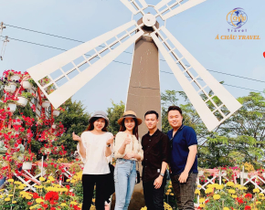 Khu Du Lịch Mỹ Phước Thành - Làng Hoa Sa Đéc - Vườn Trà Là