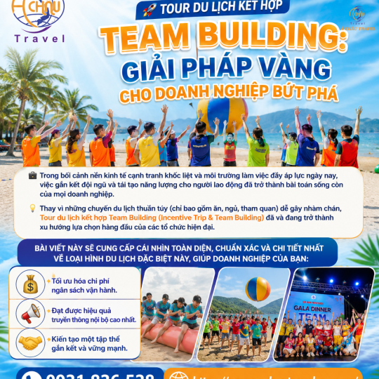 Tour Du Lịch Kết Hợp Team Building