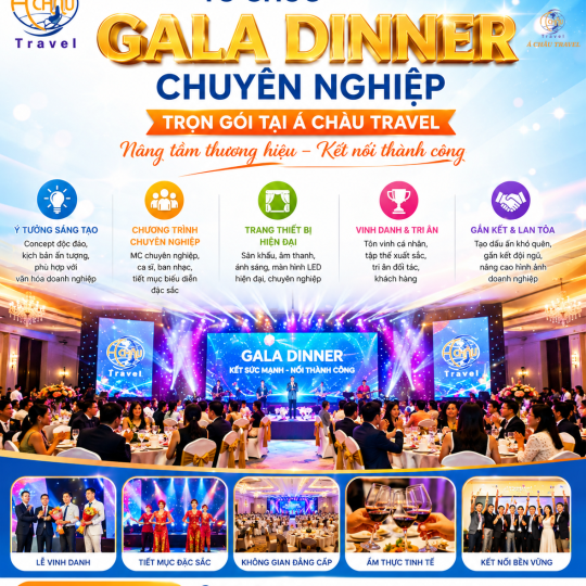 Tổ Chức Gala Dinner Chuyên Nghiệp